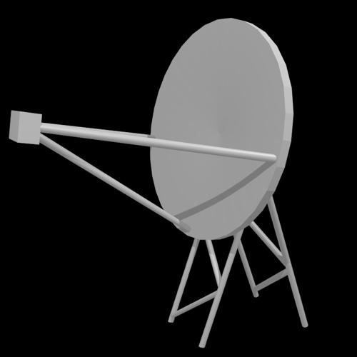Rooftop Satellite Dish