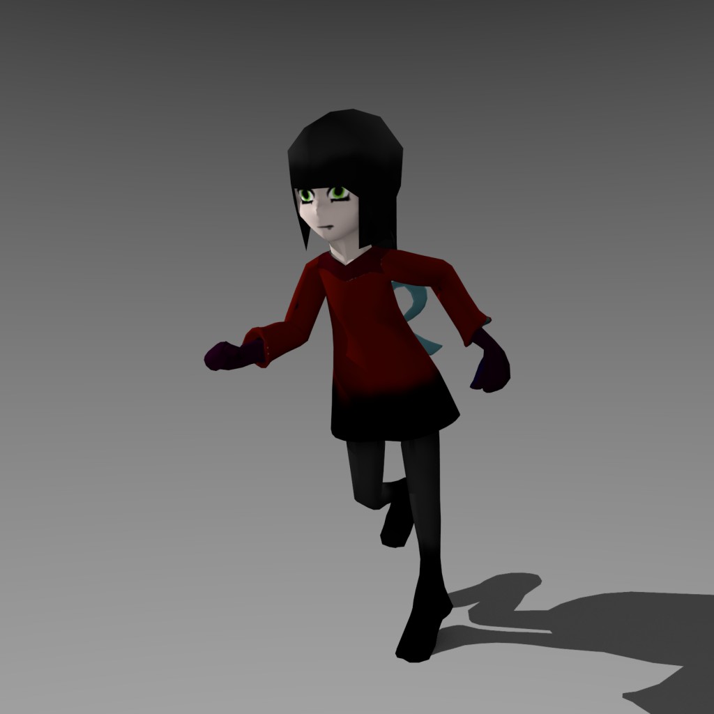 Setty  fully rigged and textured  game engine/unity/animation ready