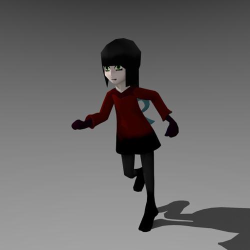 Setty  fully rigged and textured  game engine/unity/animation ready