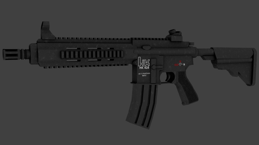 Heckler &amp; Koch 416 Retextured