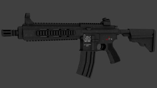 Heckler &amp; Koch 416 Retextured