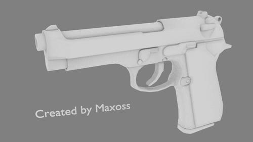 M9 P.Beretta non-textured