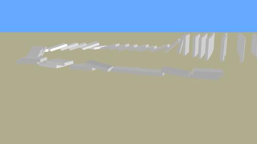 domino simulation template