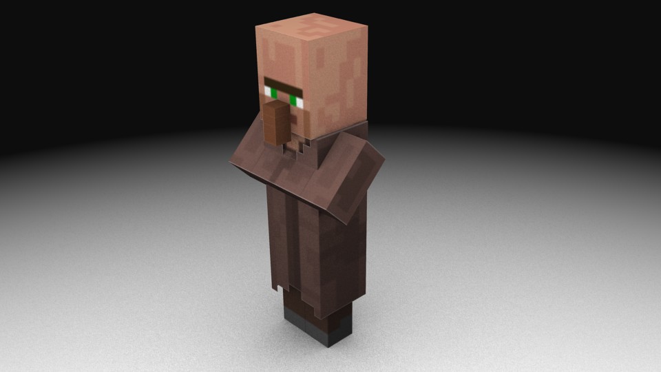 Minecraft Testificate  NPC Villager