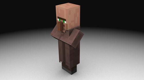 Minecraft Testificate  NPC Villager