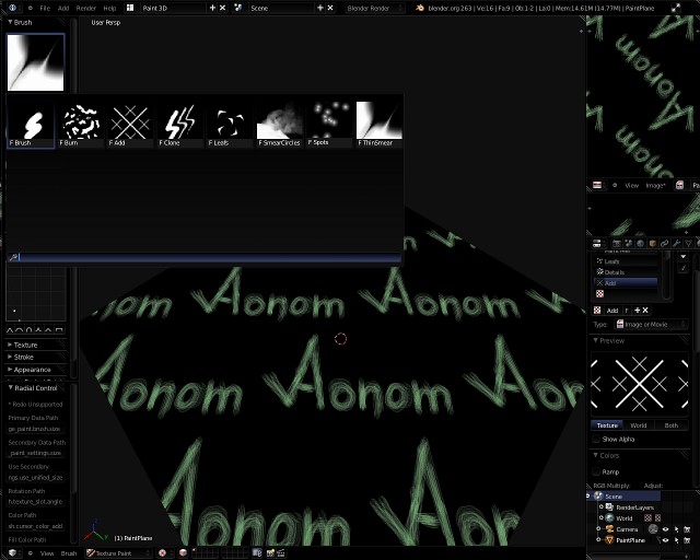 Custom brushes