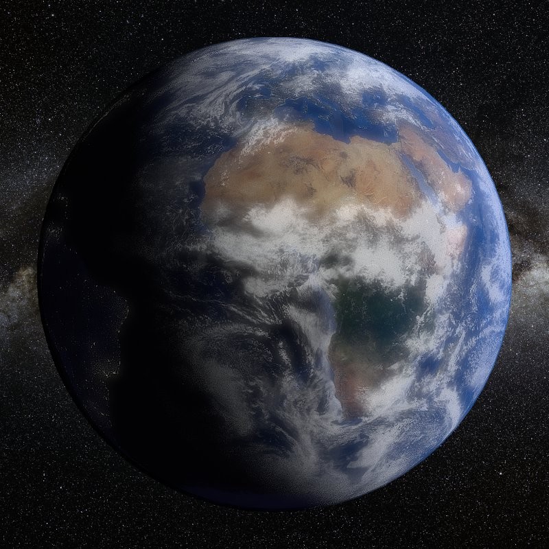 Blender Guru Earth in Cycles