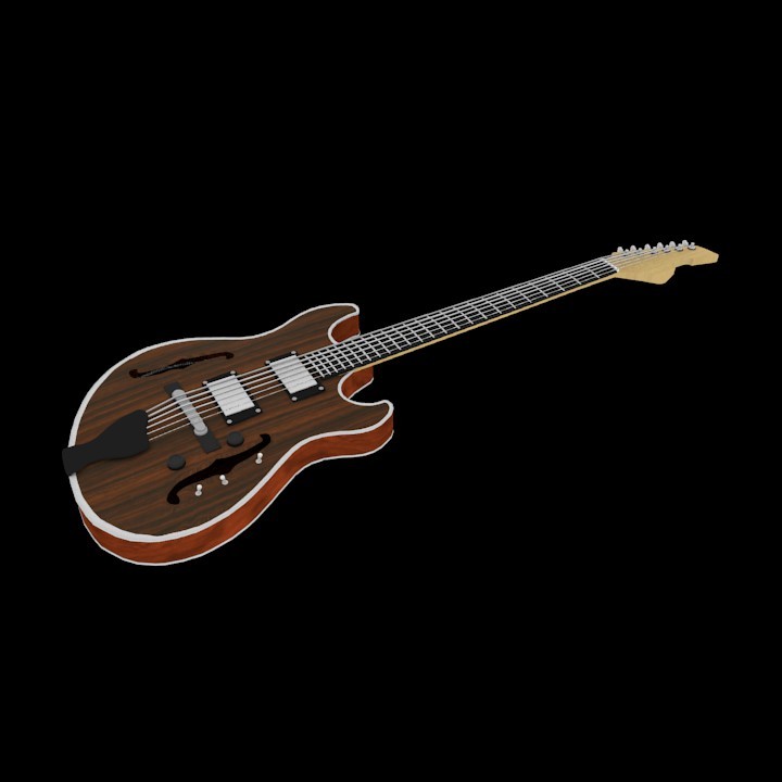 Languedoc style guitar