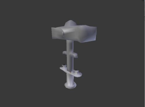 Low Poly Mace