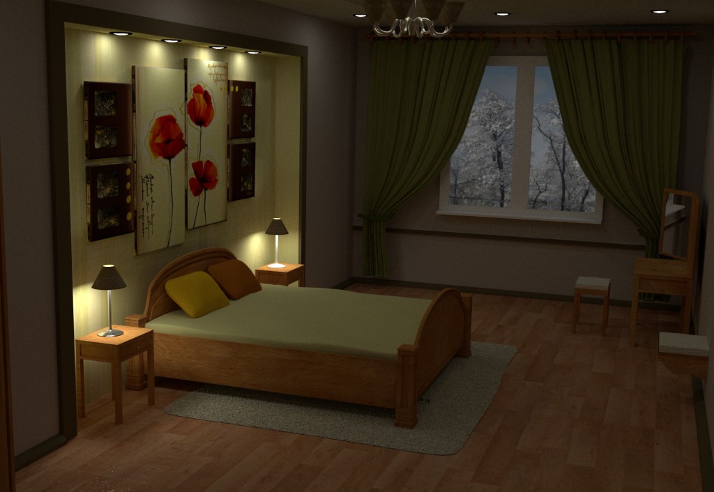 Exlusive Bedroom with cycles