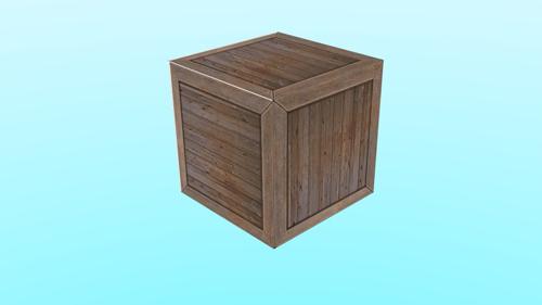 Low Poly Crate