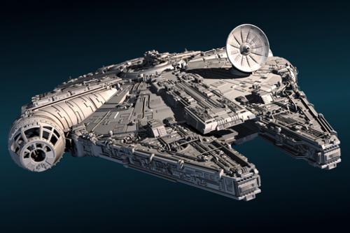 Millennium Falcon  (High Poly)