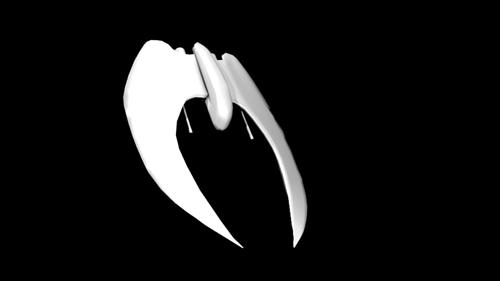 Cylon Raider untextured