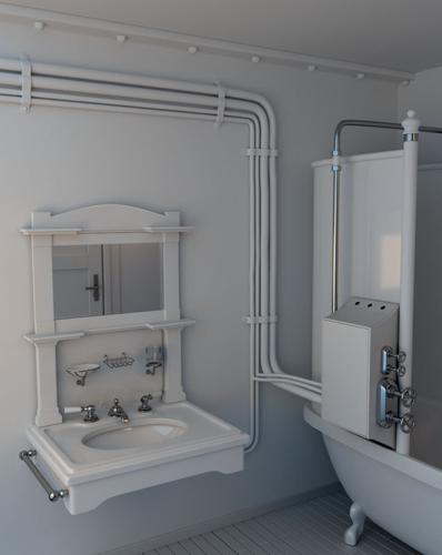 Titanic 2nd class bathroom Cycles