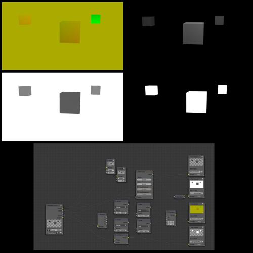 Node compositing exporter