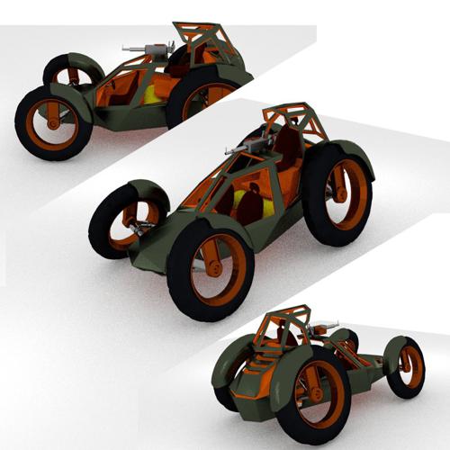Armed Dune Buggy