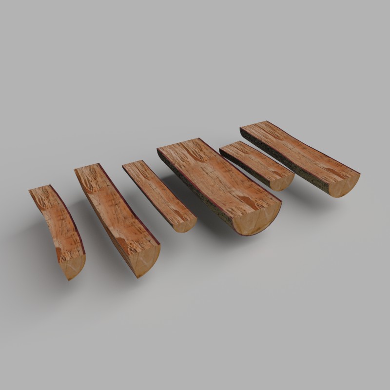 Wooden logs
