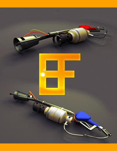 TF2 Pyro Flamethrower