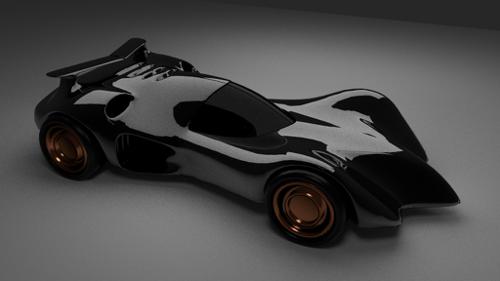 Batmobile Classic racer style