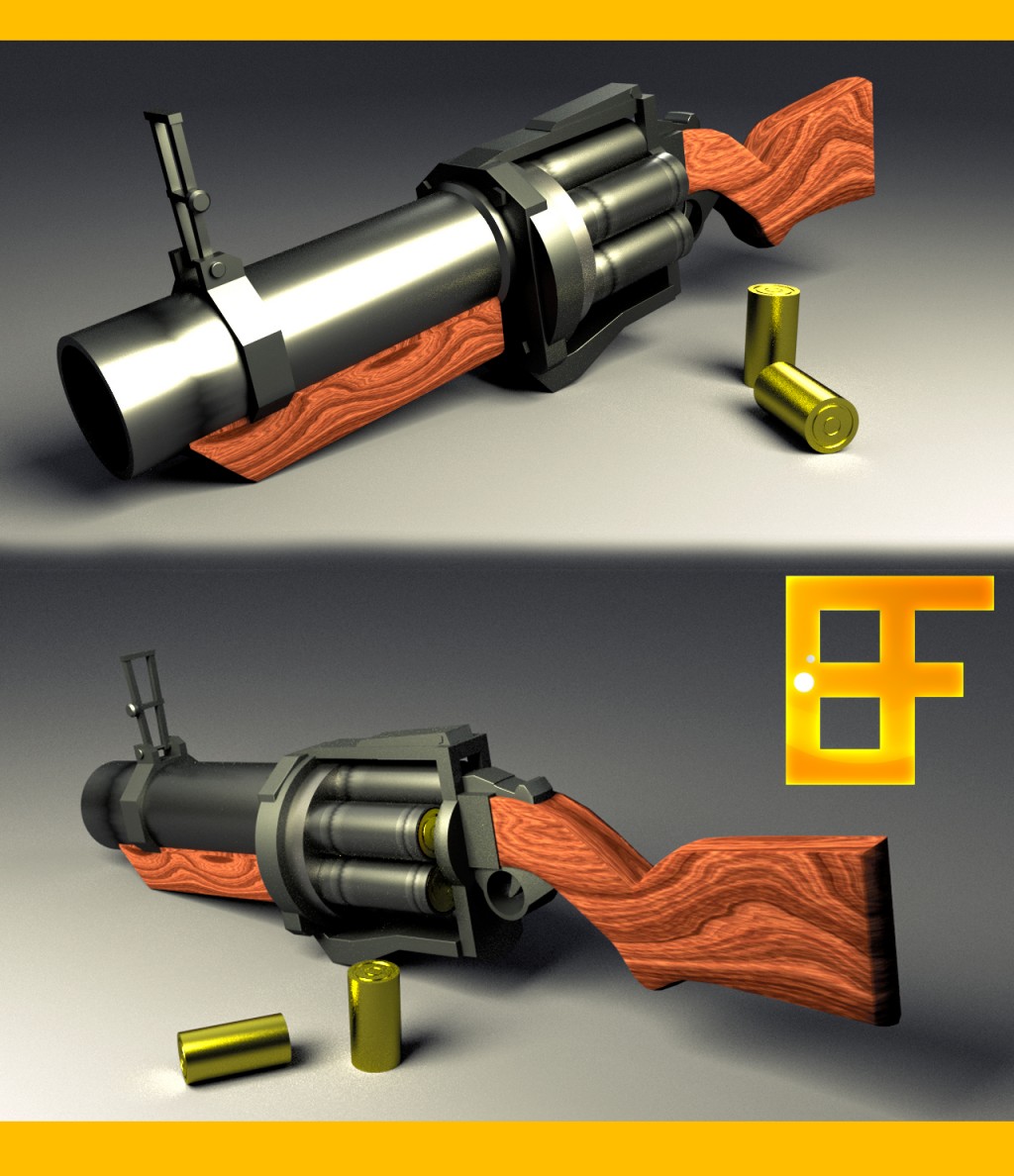 TF2 Demoman Grenade Launcher