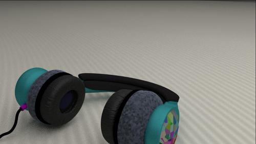 Colorful headphones