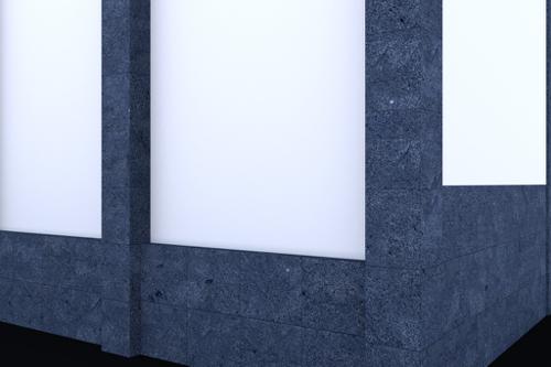 stone dark tiles