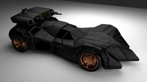 batmobile armed to the teeth