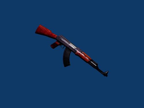 AK-47 Low Poly