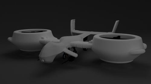 Flying Combat Drone