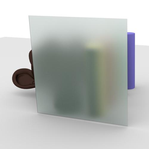 Frosted glass