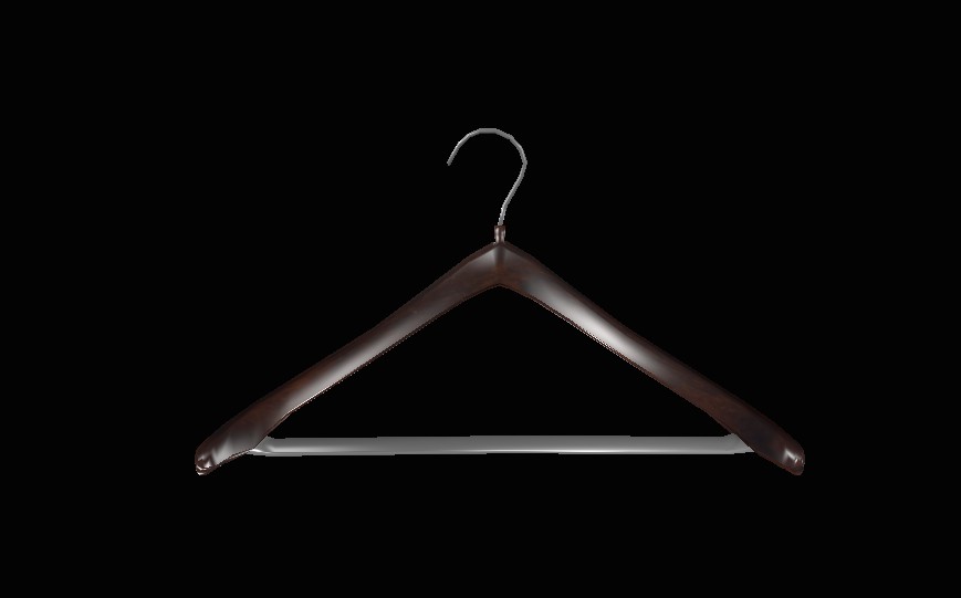 Low-Poly Clothes Hanger