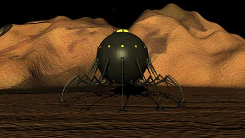 Willy Ley's Vision Of Lunar Lander Fin
