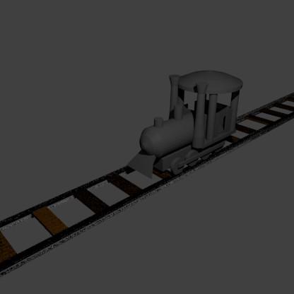comic train