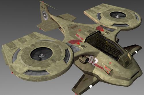 Roughnecks Starship Troopers Skimmer