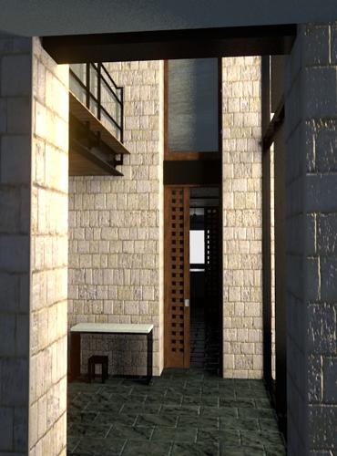 Interior Hallway: Internal Renderer