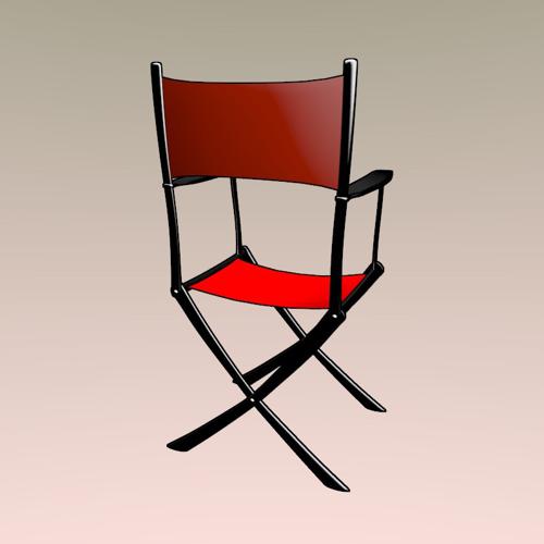 Movie director chair
