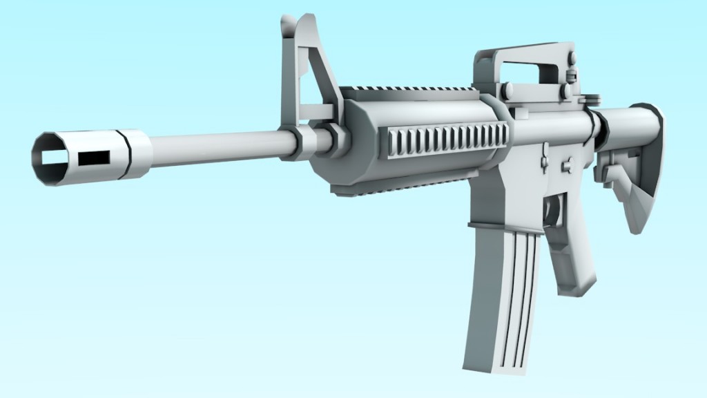 M4A1 gun model