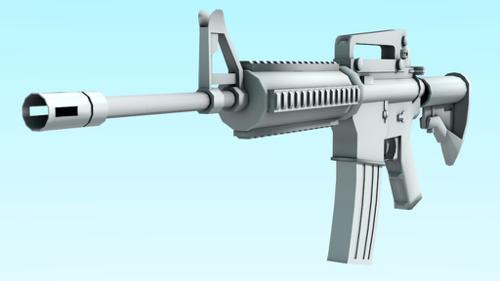 M4A1 gun model