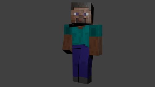 Minecraft character  steve