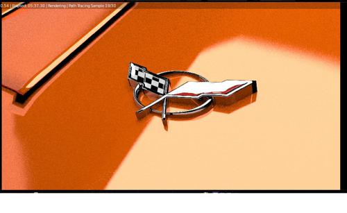 Corvette Hood Ornament