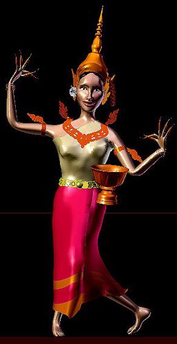 Lao Theater Dancer