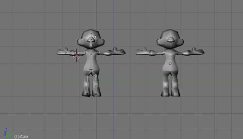 humaniod character