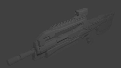Halo 4 Batlle Rifle