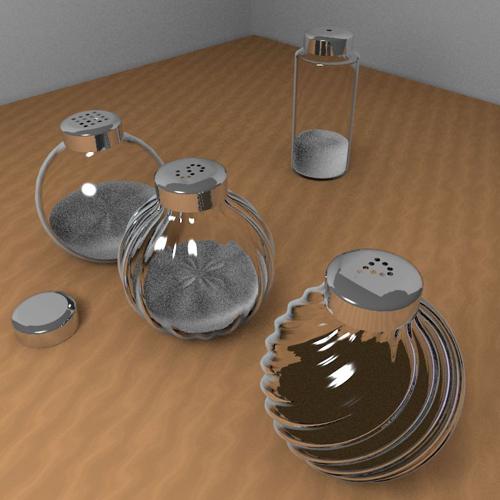 Salt and Pepper Shaker Construction Set