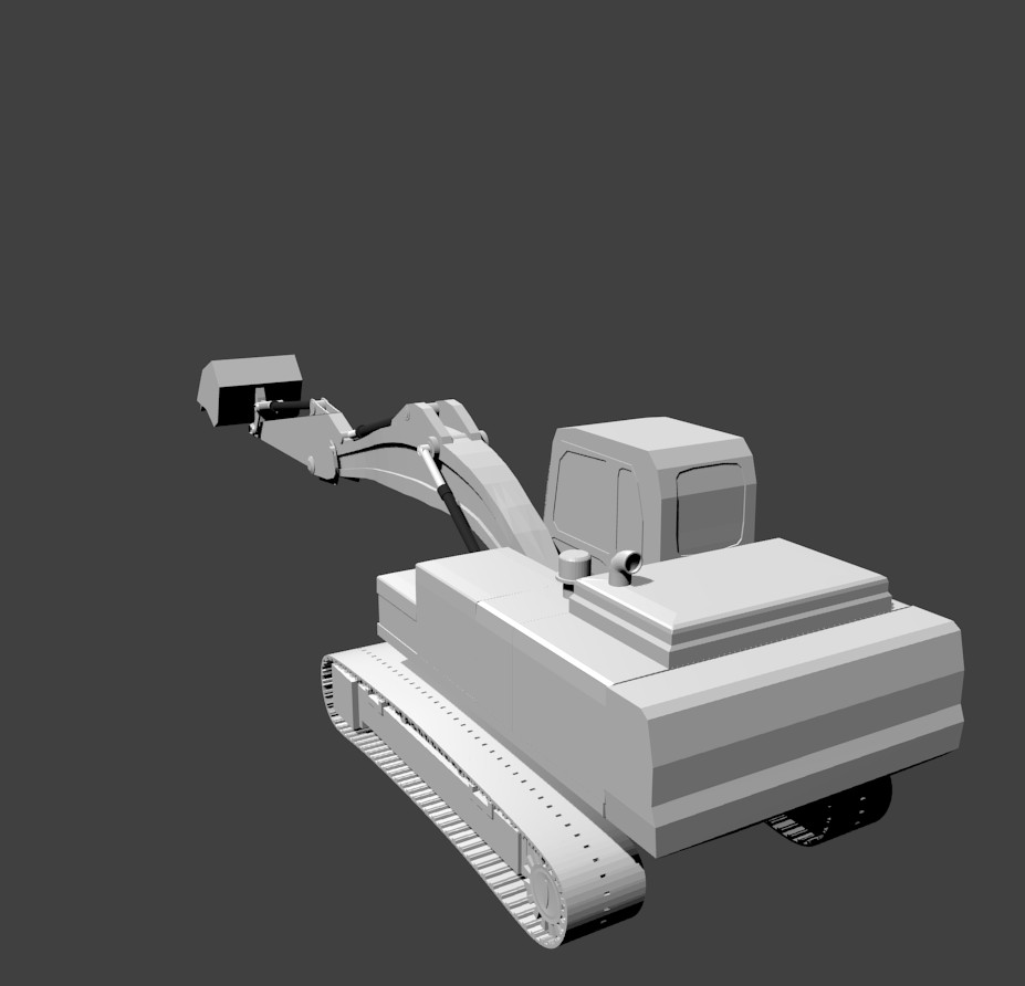 JCB Unrigged/Untextured