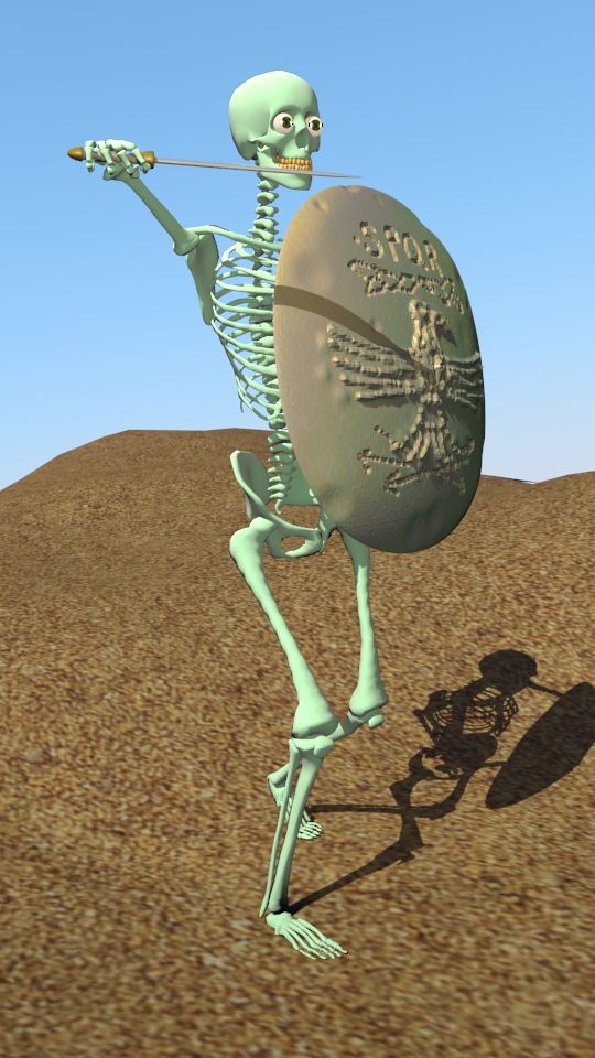 Fully Rigged Skeleton