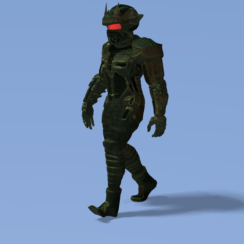 Space Man_Rigged_and Textured