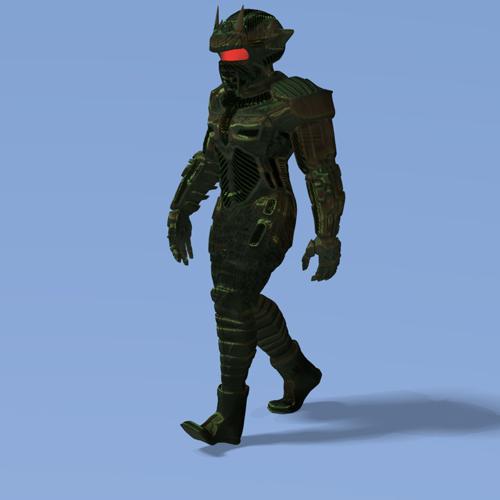 Space Man_Rigged_and Textured