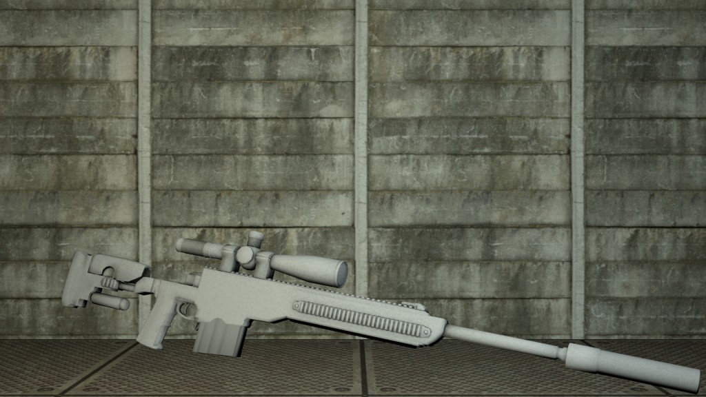 AIG Asymmetric Warrior 338LM Precision Sniper Rifle