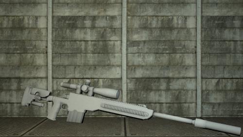 AIG Asymmetric Warrior 338LM Precision Sniper Rifle
